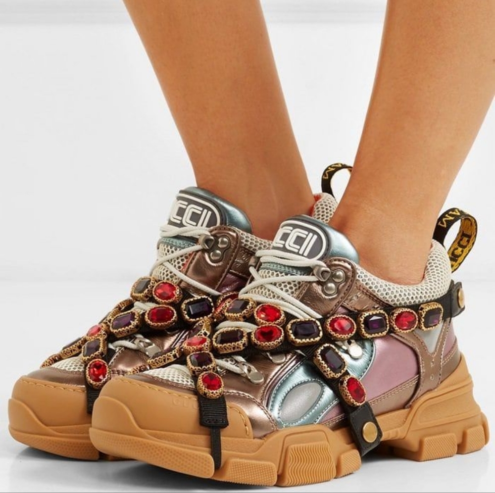 Gucci Sega pink sneakers